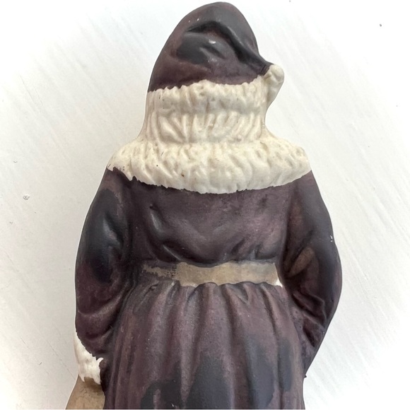 Old Fashioned Santa Claus Porcelain Figurine England 1905 Christmas Holiday Gift - Picture 8 of 13